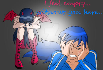 I feel empty without you here by Eleanor-Devil