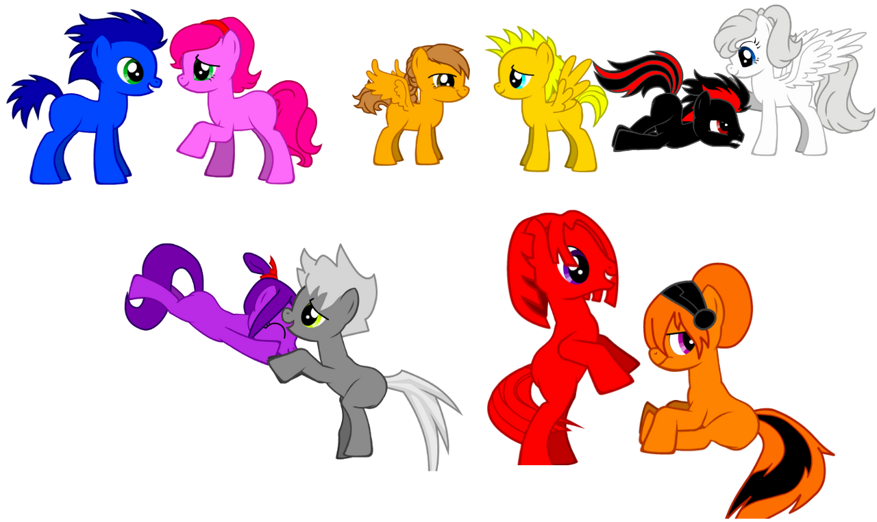 My Top 5 Sonic Couples In Pony Style By Donamorteboo On Deviantart
