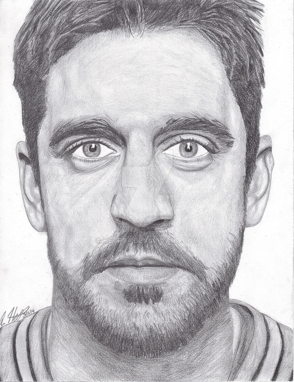 aaron_rodgers_drawing_by_hetro4-d7a6ns5.