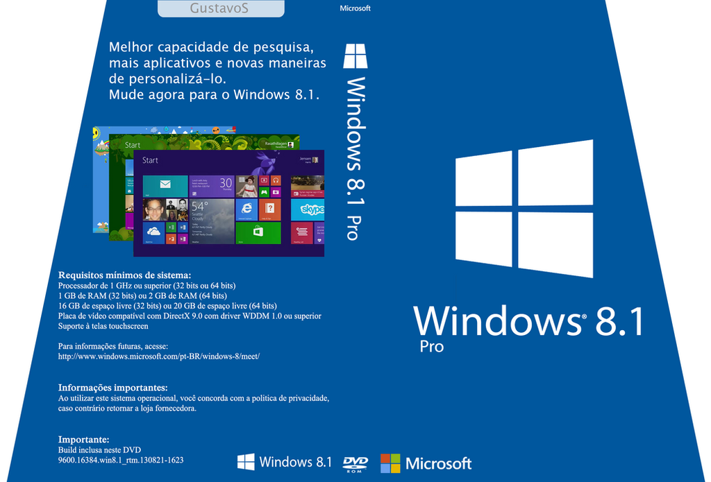 Windows 8.1 Pro Pt Br