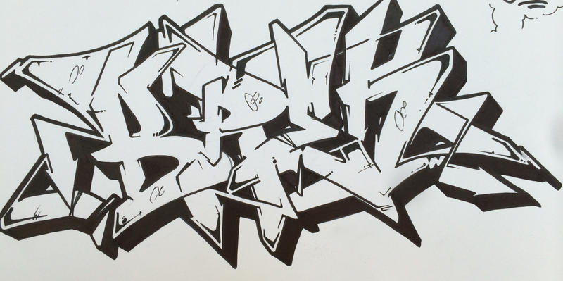 Black And Graffiti 79