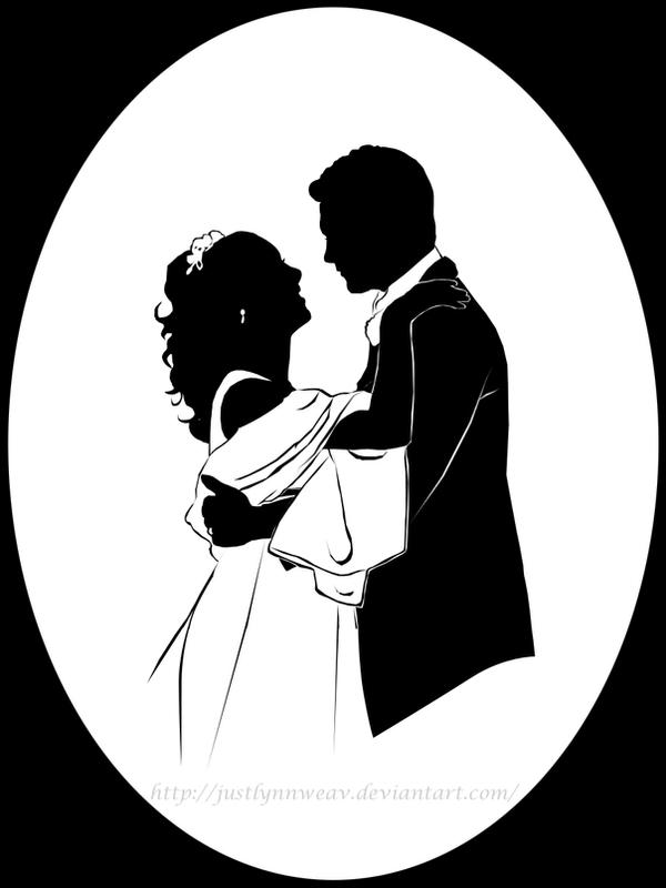 free clipart wedding silhouettes - photo #24