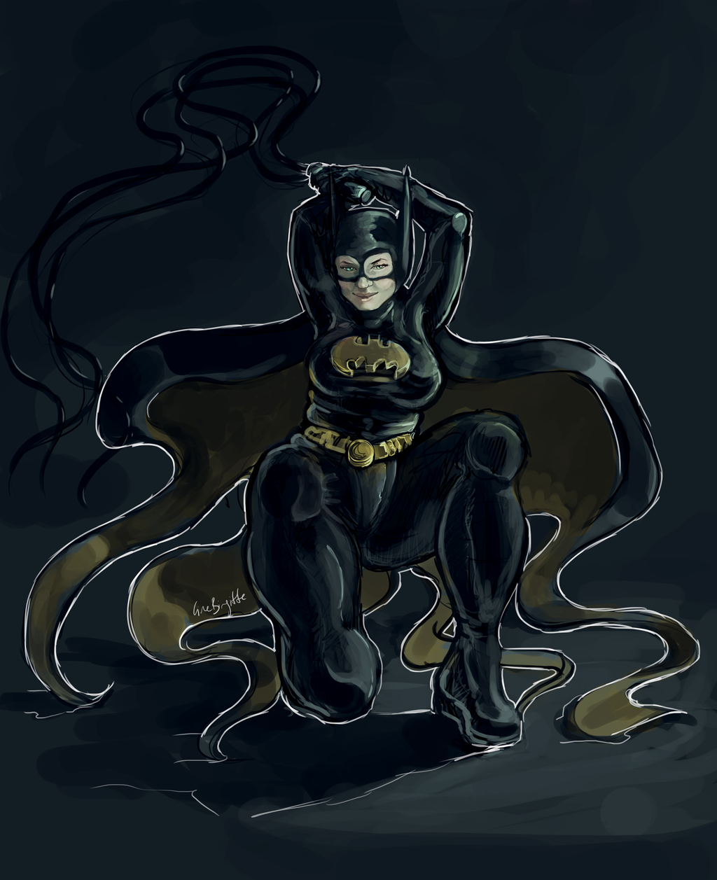 Batgirl By Linebirgitte On Deviantart