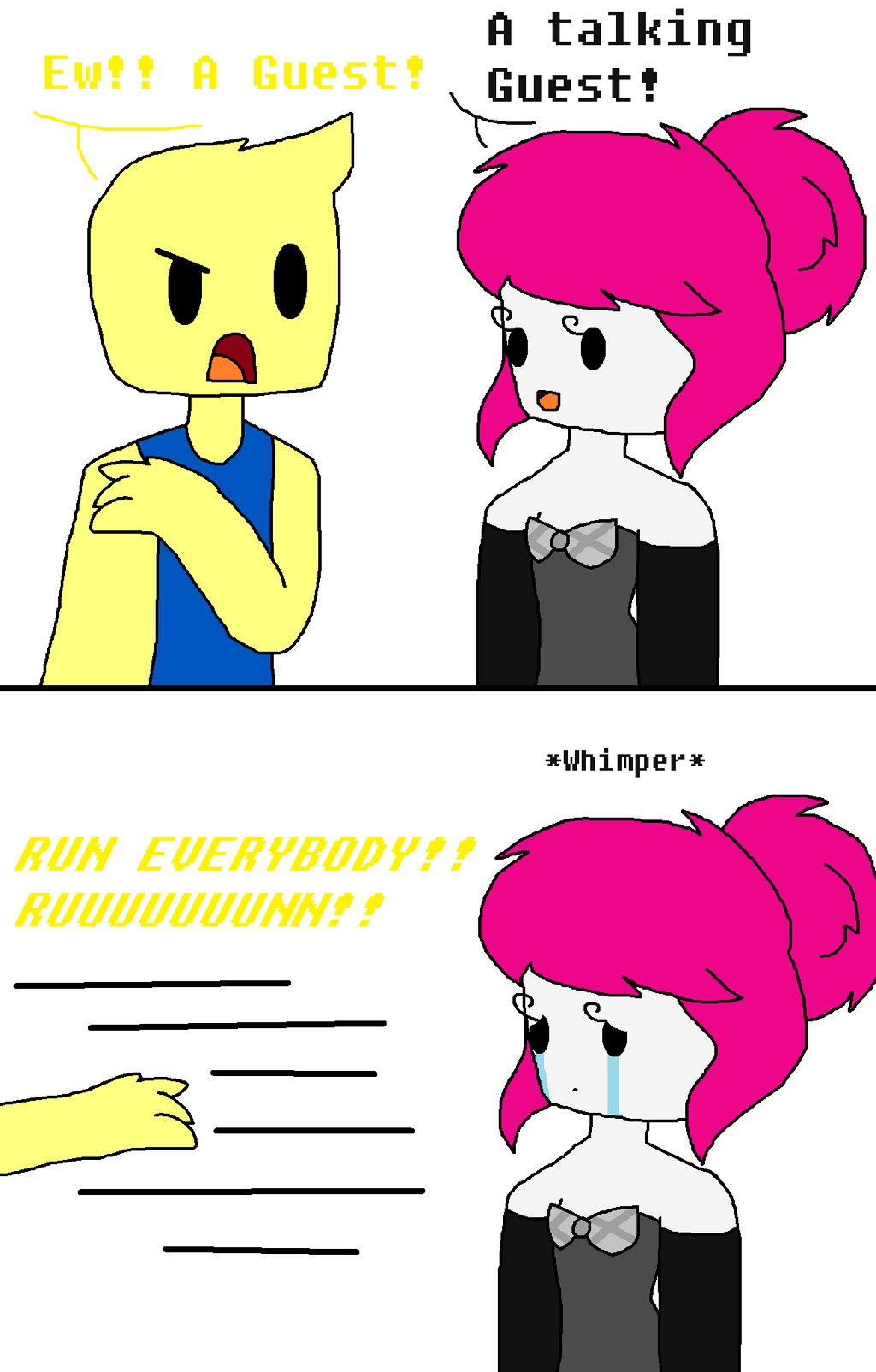 Roblox Rule 34 Roblox Comic Reaction To Guestlyn By