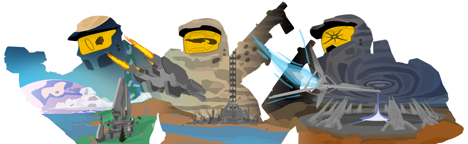 the_halo_trilogy___vector_art_by_firedragonmatty-db7qopw.png