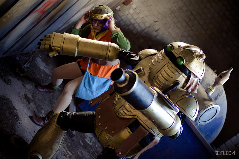 Cosplay - Robo and Lucca by Evadoll
