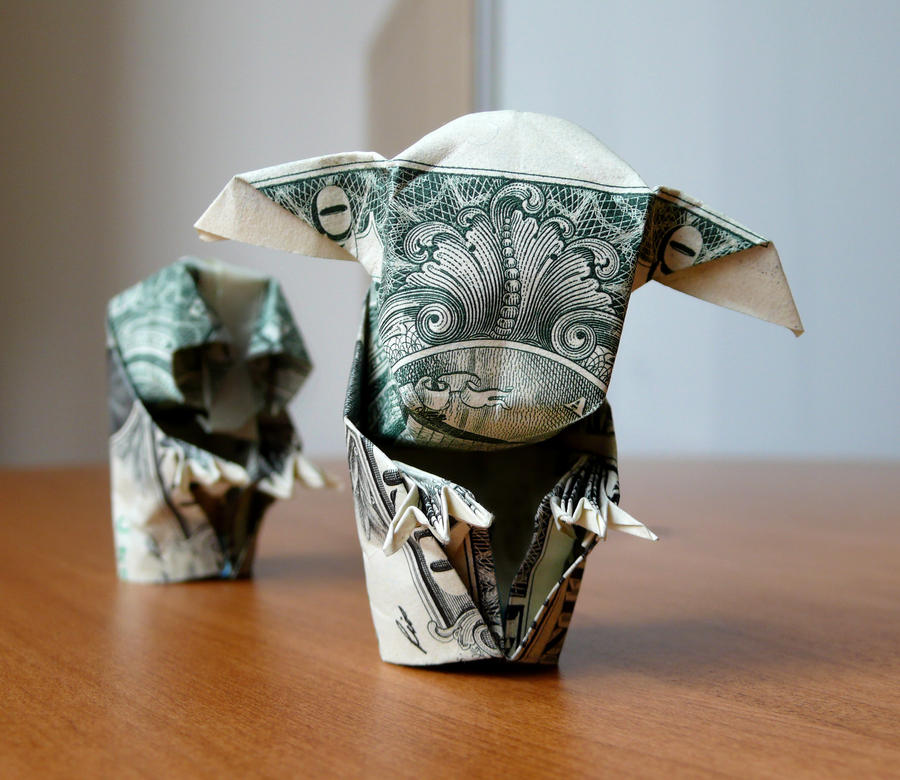 Dollar Origami Yoda v2 by craigfoldsfives on DeviantArt