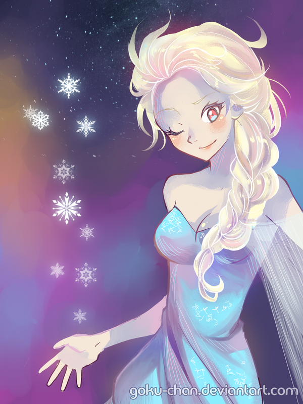 Queen Elsa - Frozen by Goku-chan on DeviantArt
