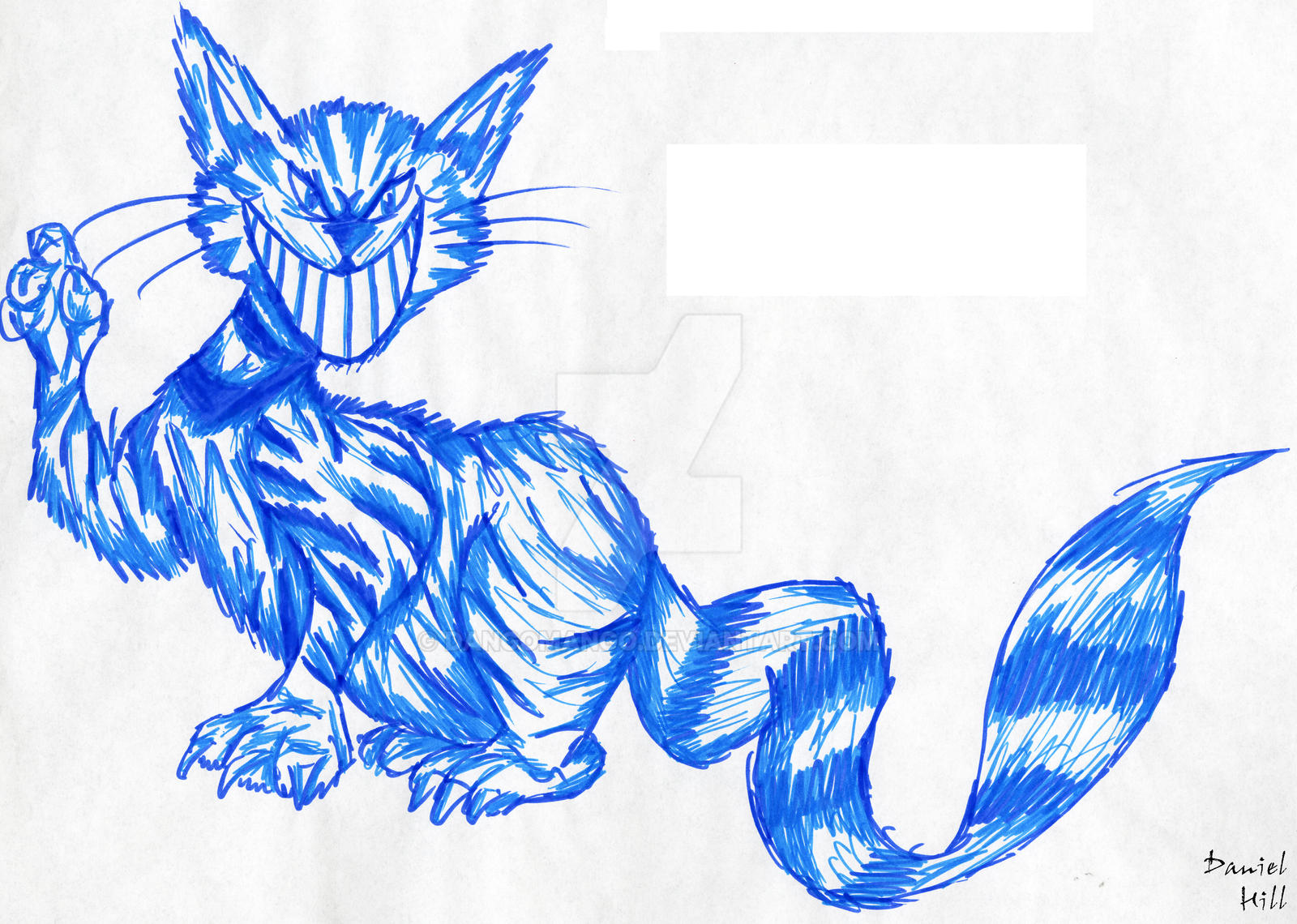 Cheshire Cat -Colour Sketch by DangoMango on DeviantArt