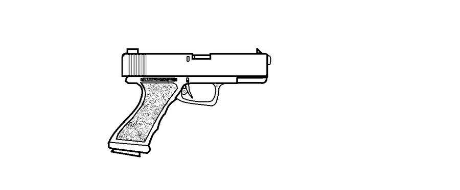 Download My Glock 18 Black-and-White by ttod-dad on DeviantArt