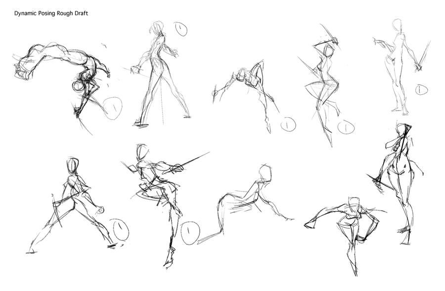 How to Draw Dynamic Poses by THEJETTYJETSHOW on DeviantArt