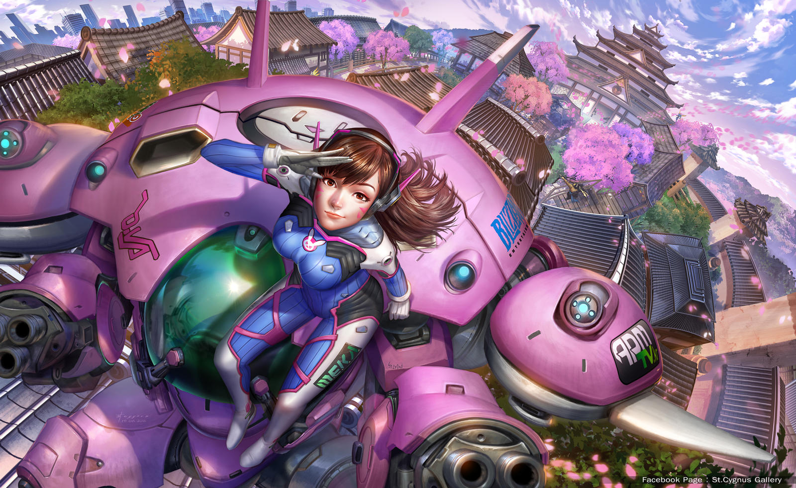 DVA Overwatch . and friends :P [Full] by StCygnus on 