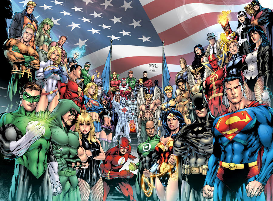 the Justice League of America of the Benes!!!!!!!! by dinei