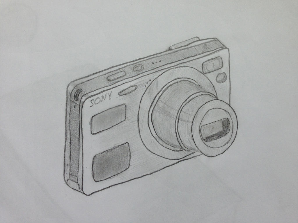 Camera Sketch / Drawing by Jonas-Jaeger on DeviantArt
