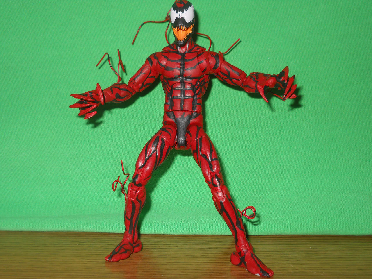 Custom Marvel Legends Carnage (spiderman TAS) by Cyber