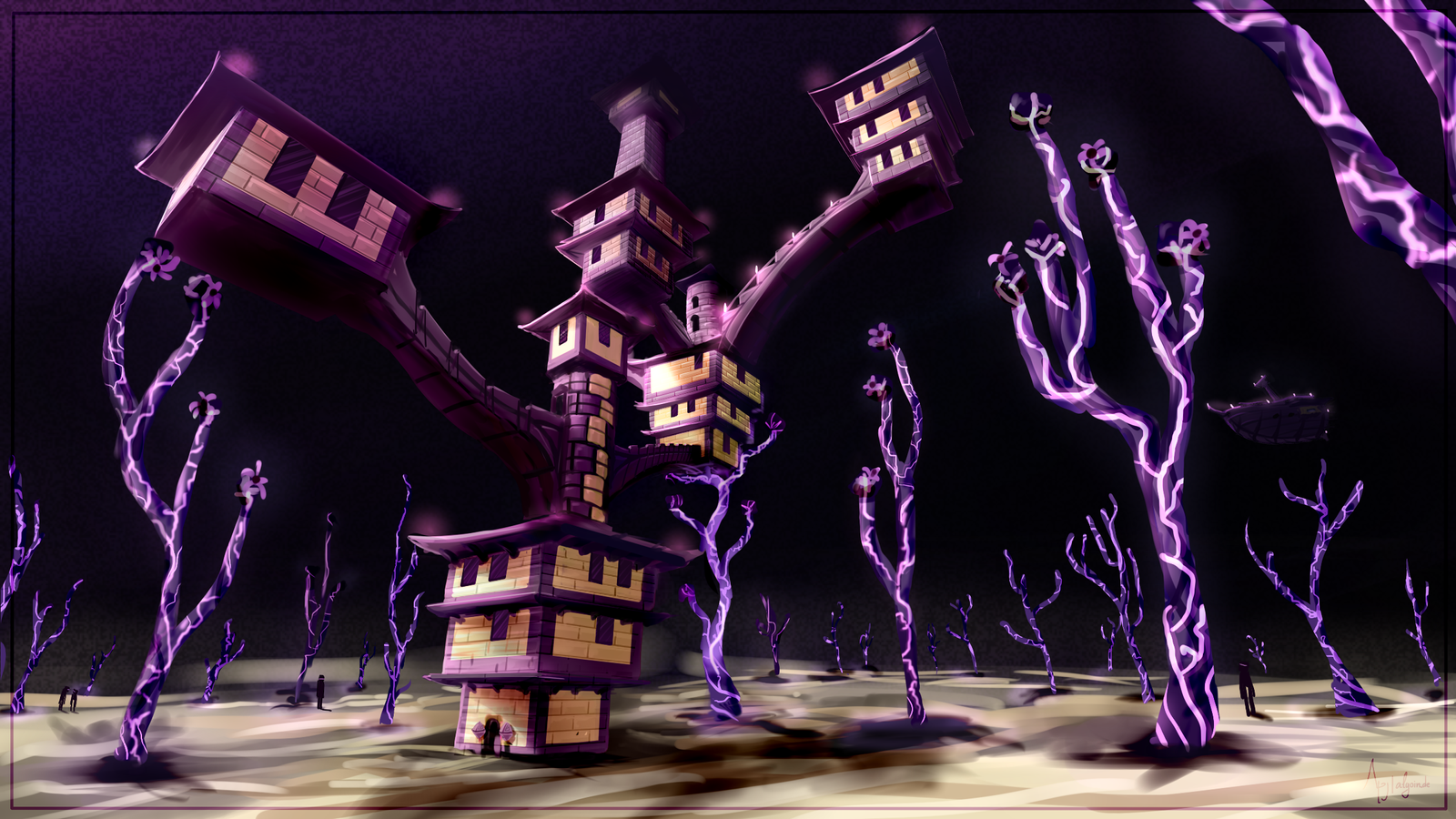 Minecraft End City (1.9) by Algoinde on DeviantArt