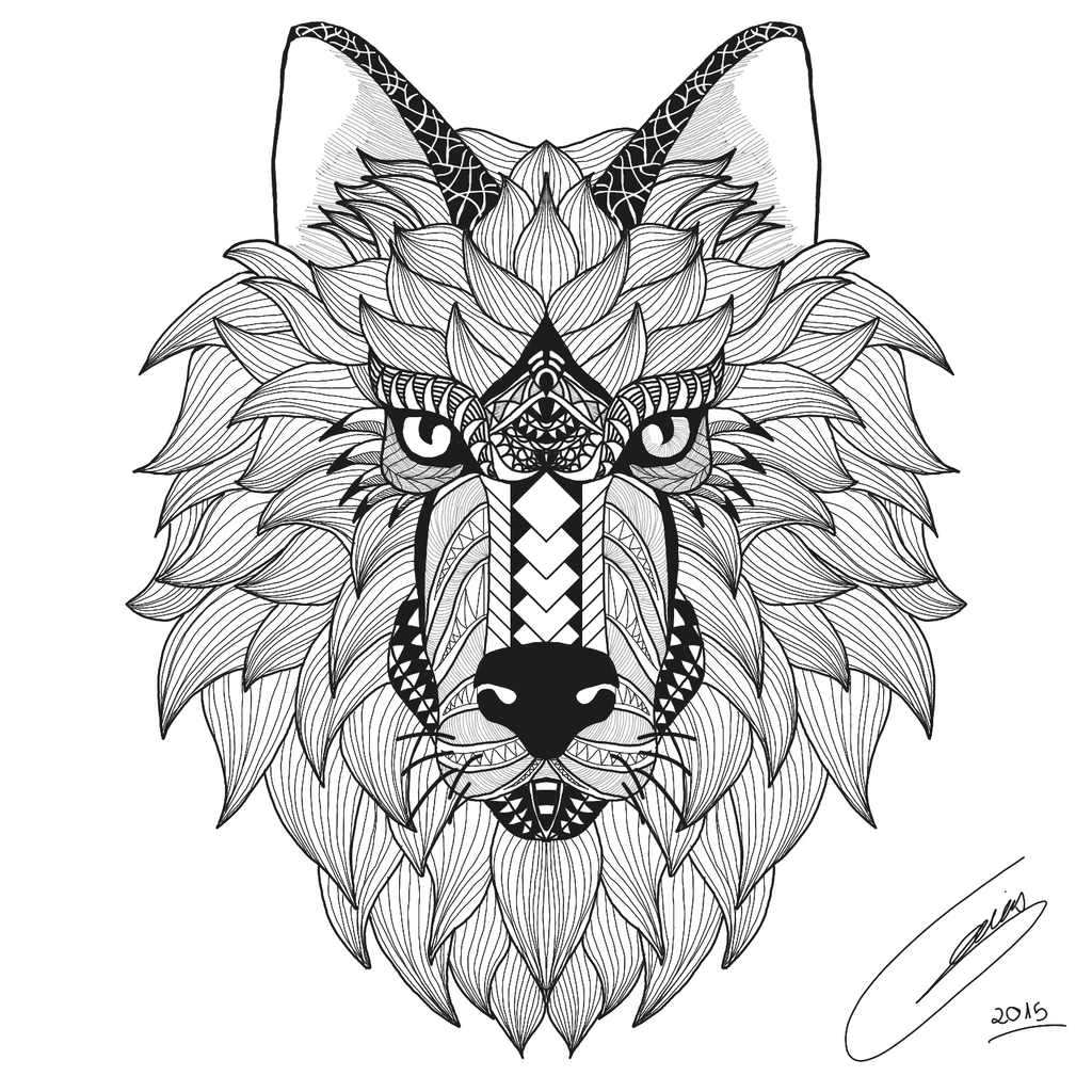 Wolf Design by stevangois on DeviantArt