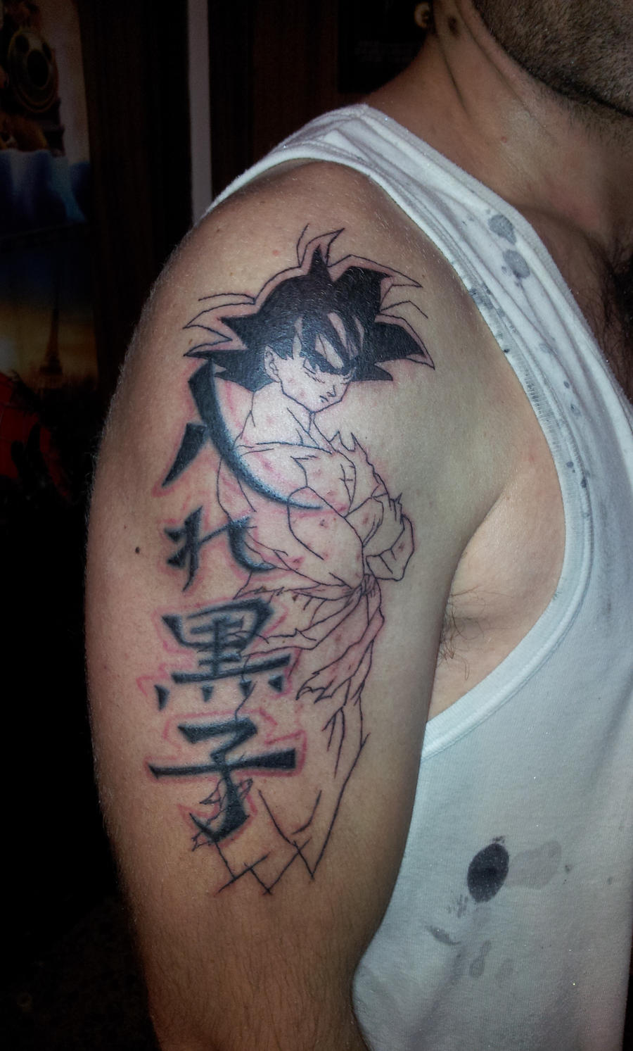 Tattoo Son Goku al 40 by curi222 on DeviantArt