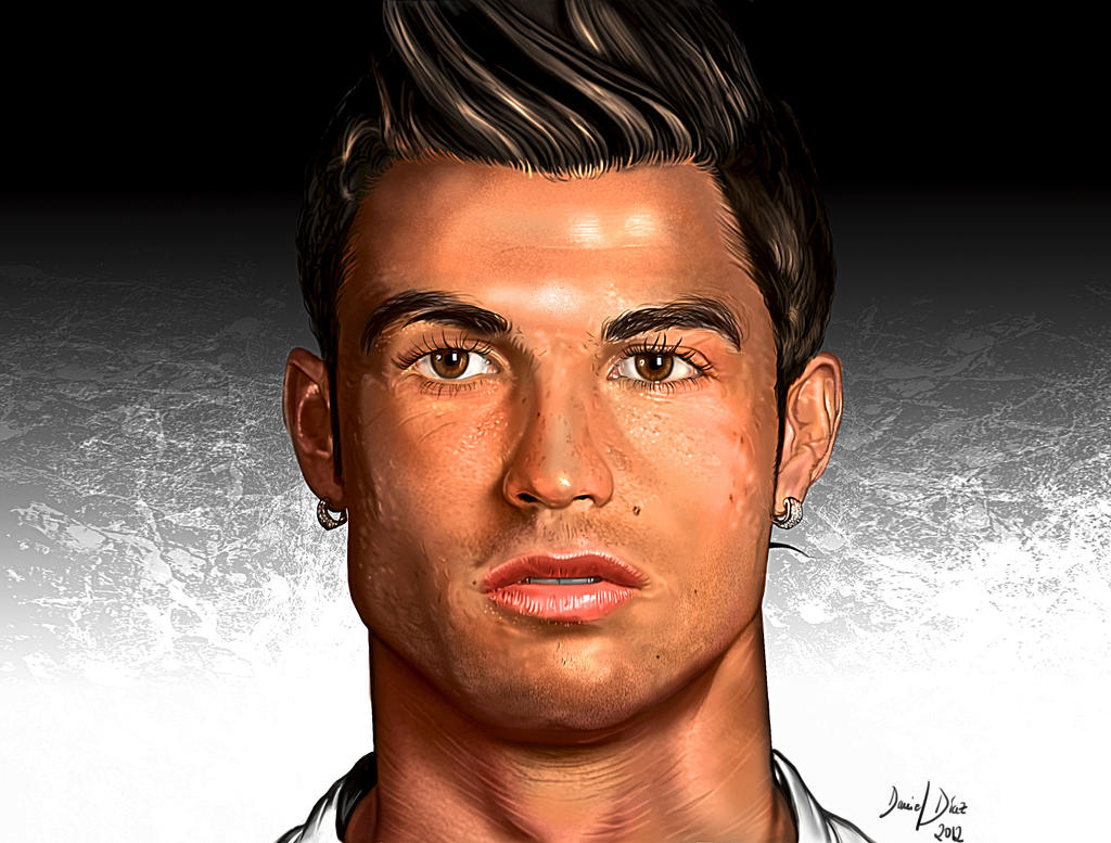 Cristiano Ronaldo Portrait - From Messi by danimix1983 on DeviantArt