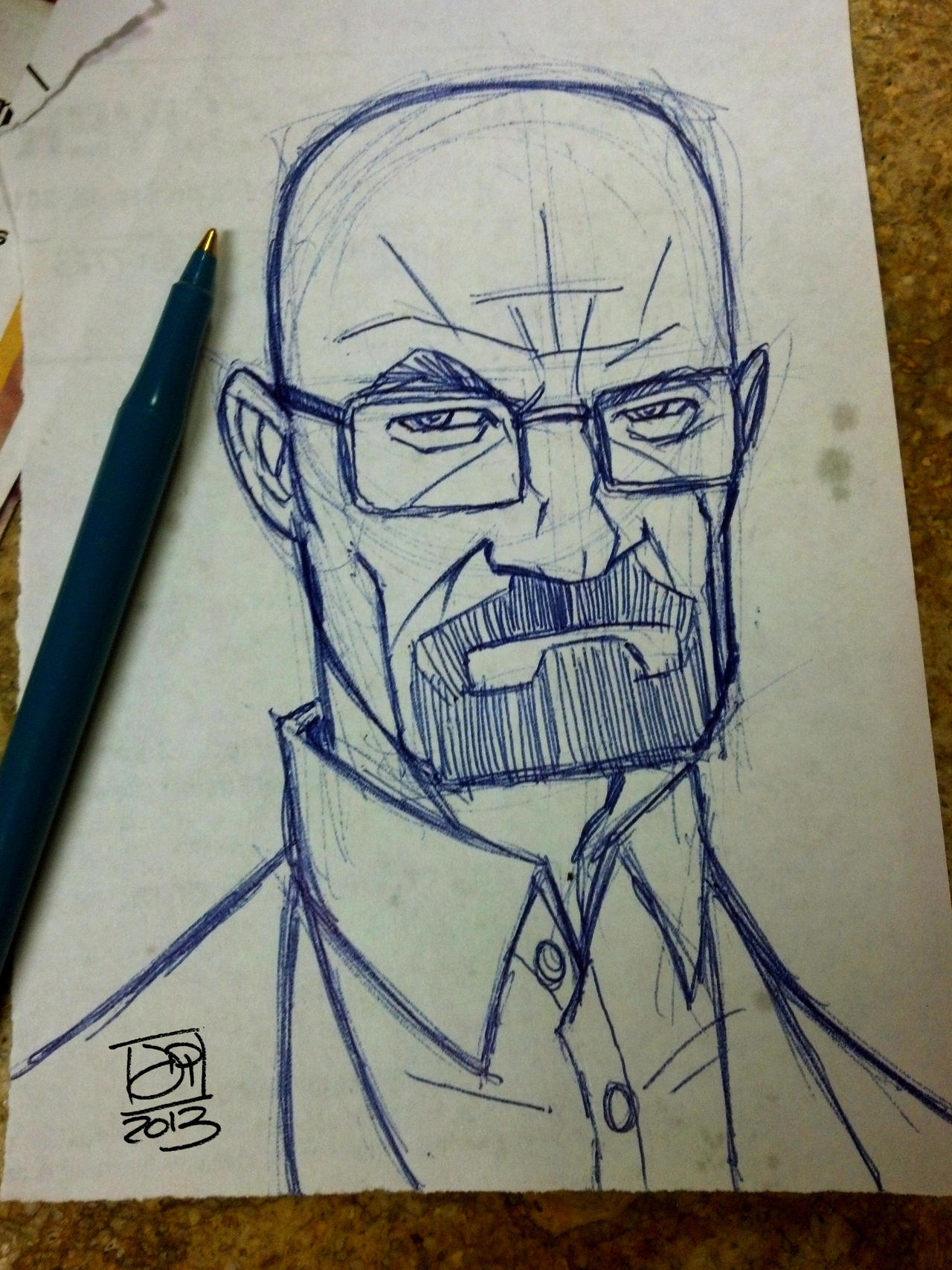 Breaking Bad Drawing Easy : Coloring Bad Breaking Pages Books Colouring ...