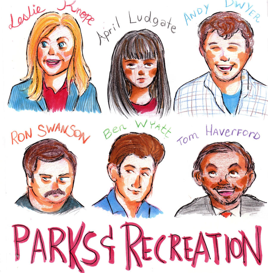 Parks and Recreation by pebbled on DeviantArt
