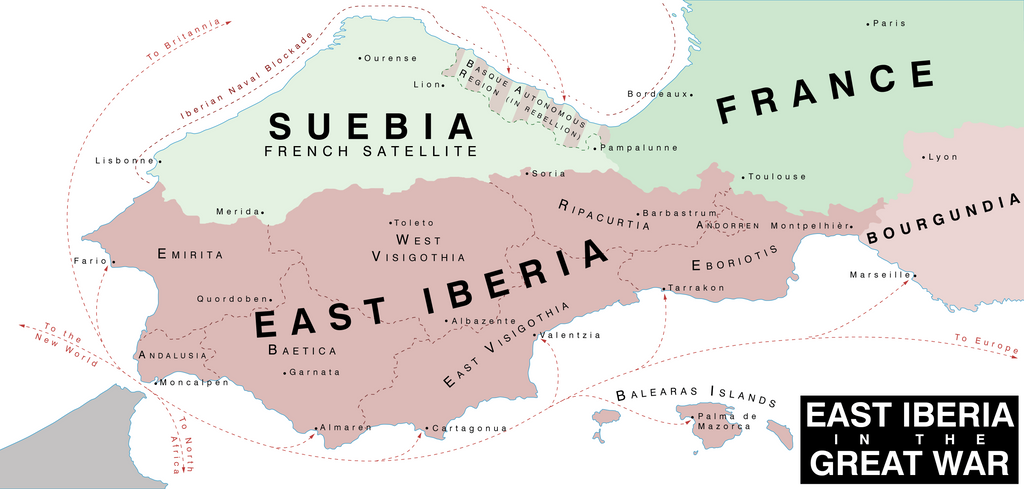 MTMG 4: East Iberia in the Great War by CourageousLife