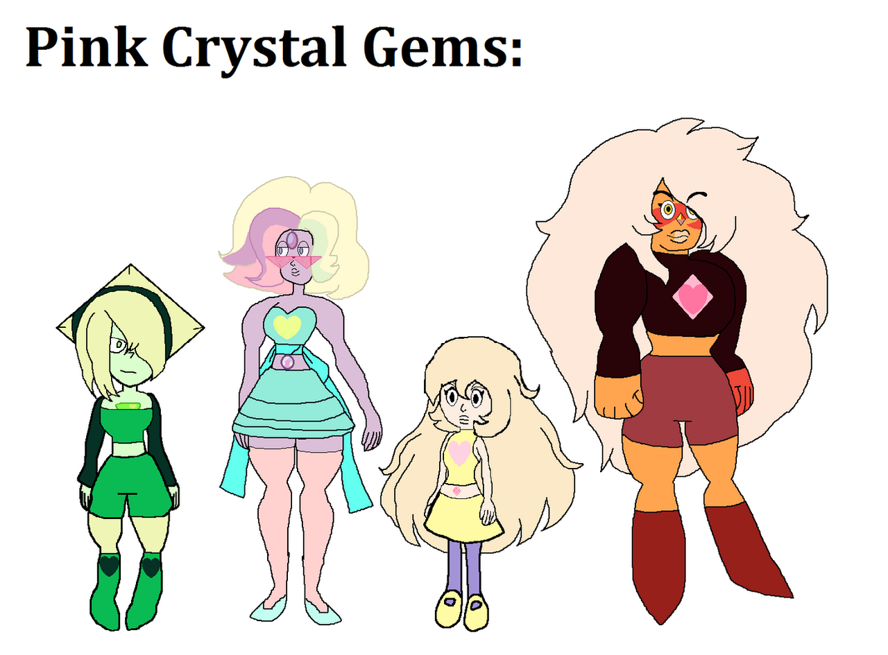 Steven Universe Au The Pink Crystal Gems By