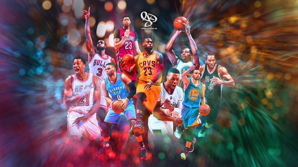 2016-2017 NBA Season Wallpaper by SkdWorld on DeviantArt