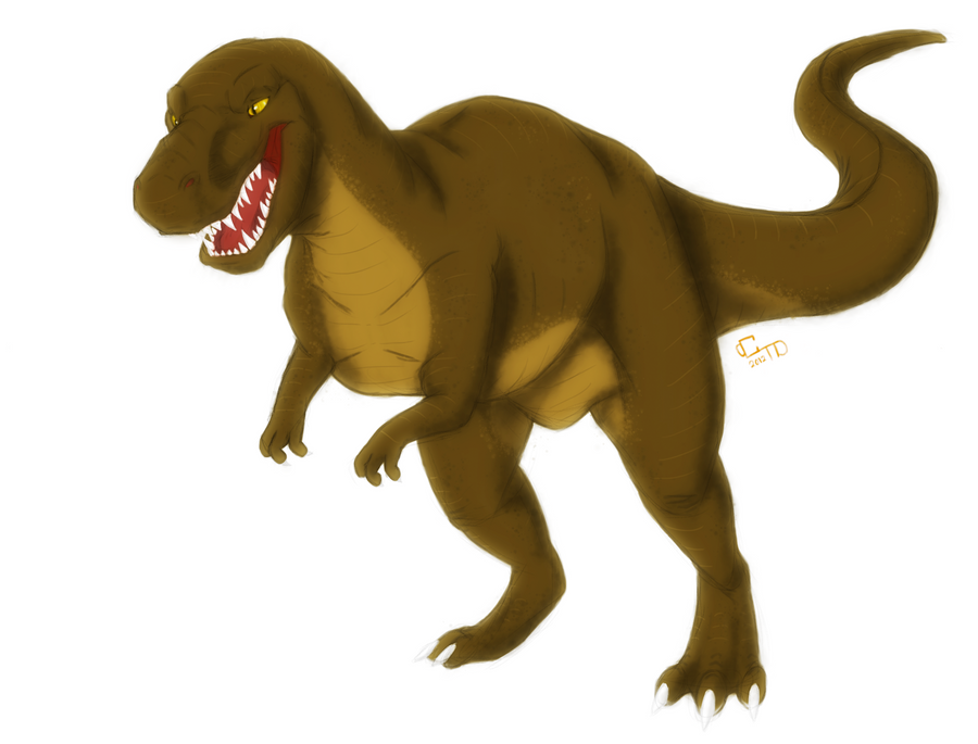T-Rex by Coffee-The-Dragon on DeviantArt