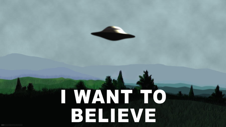 X-Files - I Want To Believe by RamaelK on DeviantArt