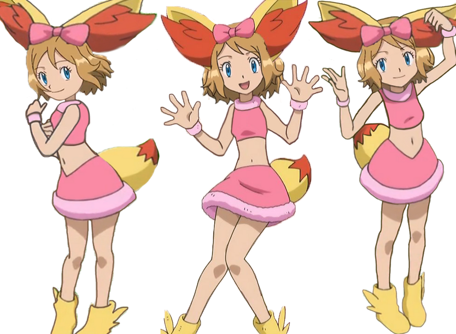 Image - Serena In Her Fennekin Outfit.jpg | Pokémon Wiki 