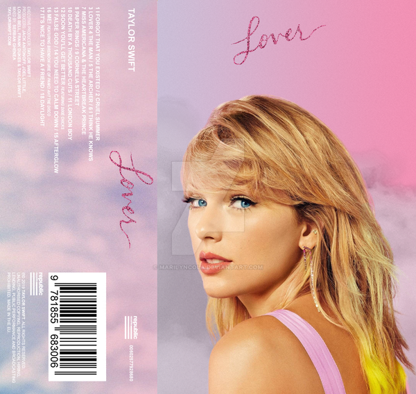 Taylor Swift Lover Alt Cassette By Marilyncola On Deviantart