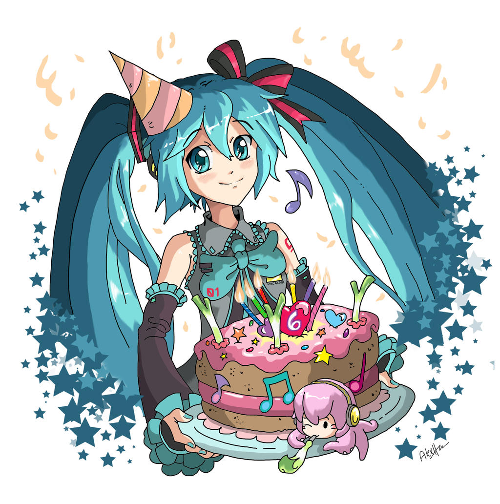 Happy Birthday Hatsune Miku!! by CentaurHillZone on DeviantArt