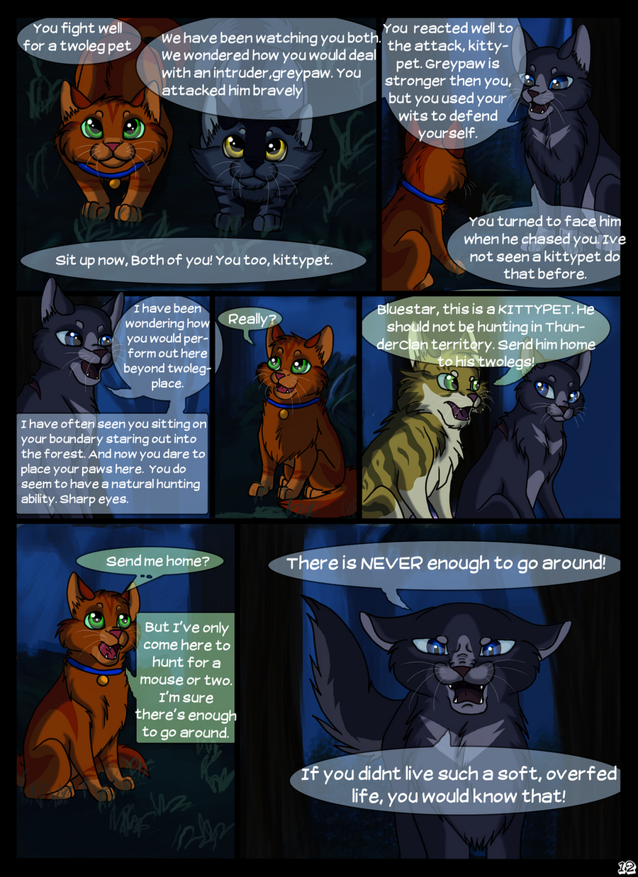 Warriors Into the Wild page 12 by Winggal on DeviantArt