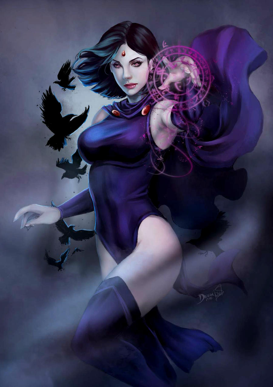 Raven by Forty-Fathoms on DeviantArt