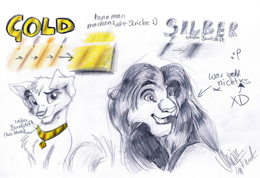 How to color gold and silver by YunakiDraw on DeviantArt