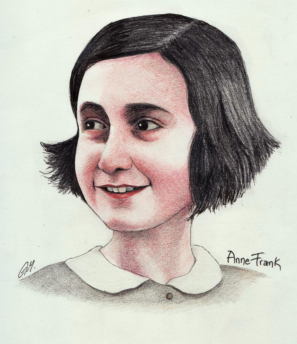 Anne Frank by nicolemr93 on DeviantArt