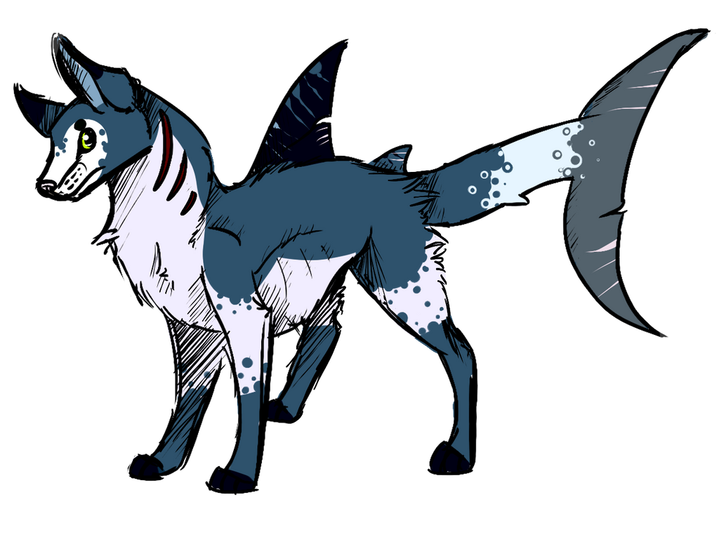 Sharkdog Adopt Closed by Scene-D0g-Ad0pts on DeviantArt