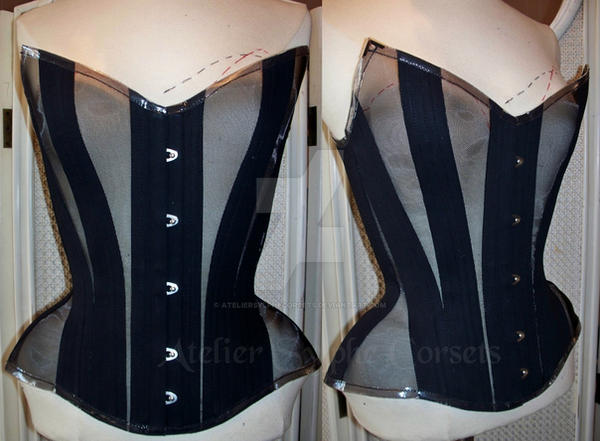 Horse hair overbust corset by AtelierSylpheCorsets on DeviantArt