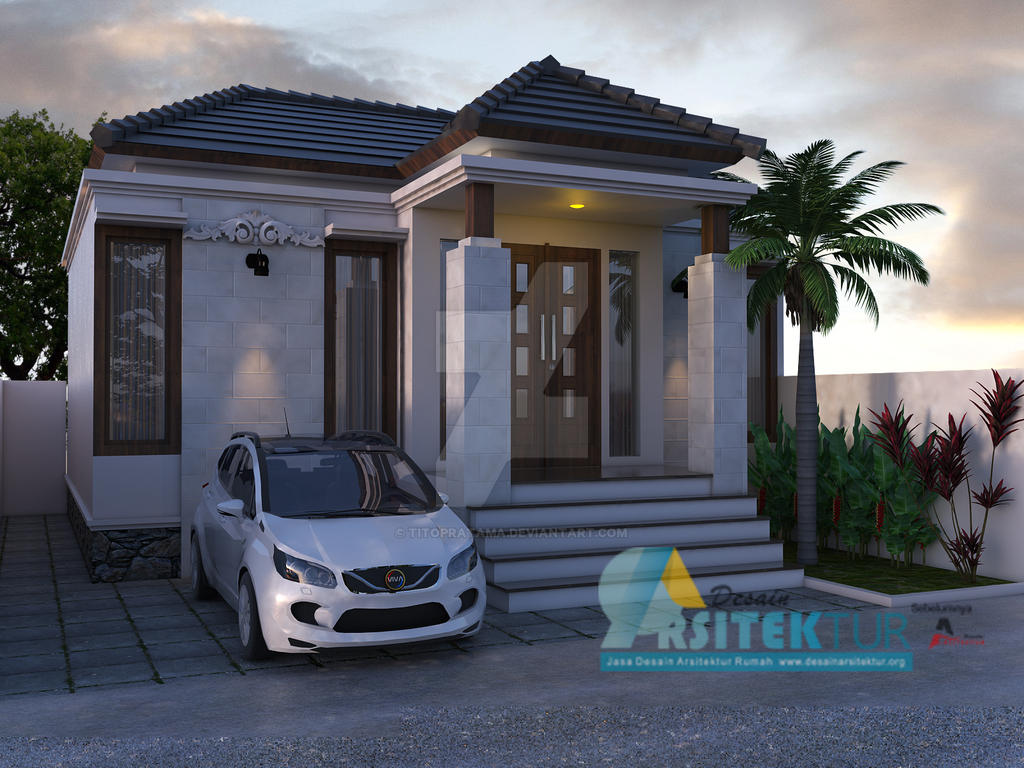  Desain Rumah  Bali Modern  by titopratama on DeviantArt