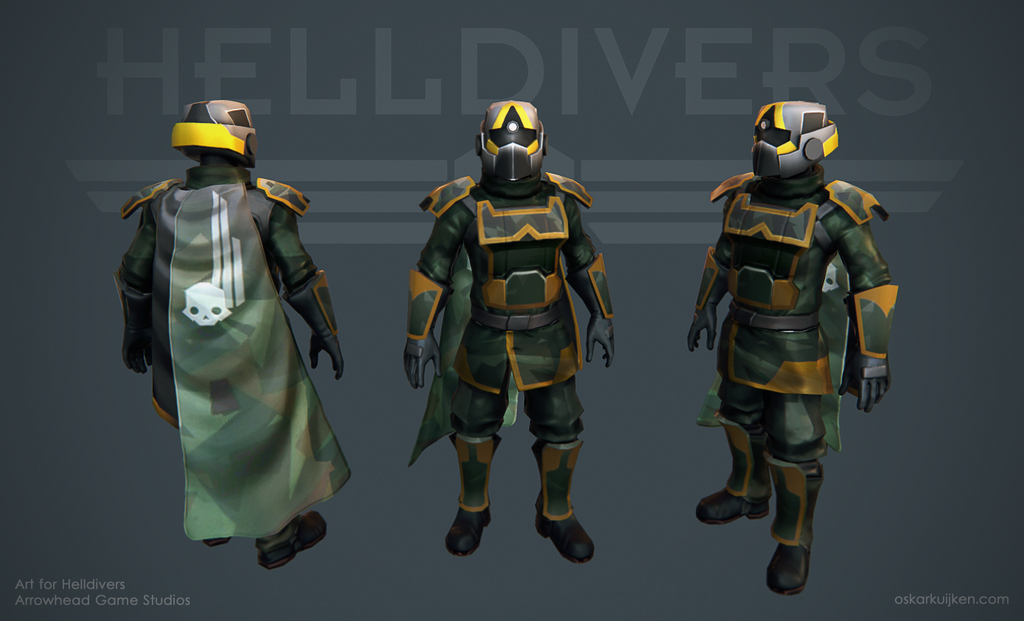 Helldivers - Woodland Armor by OskarKuijken on DeviantArt