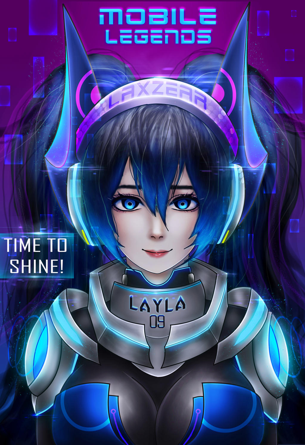 Layla Mobile Legends By Laxzear On DeviantArt