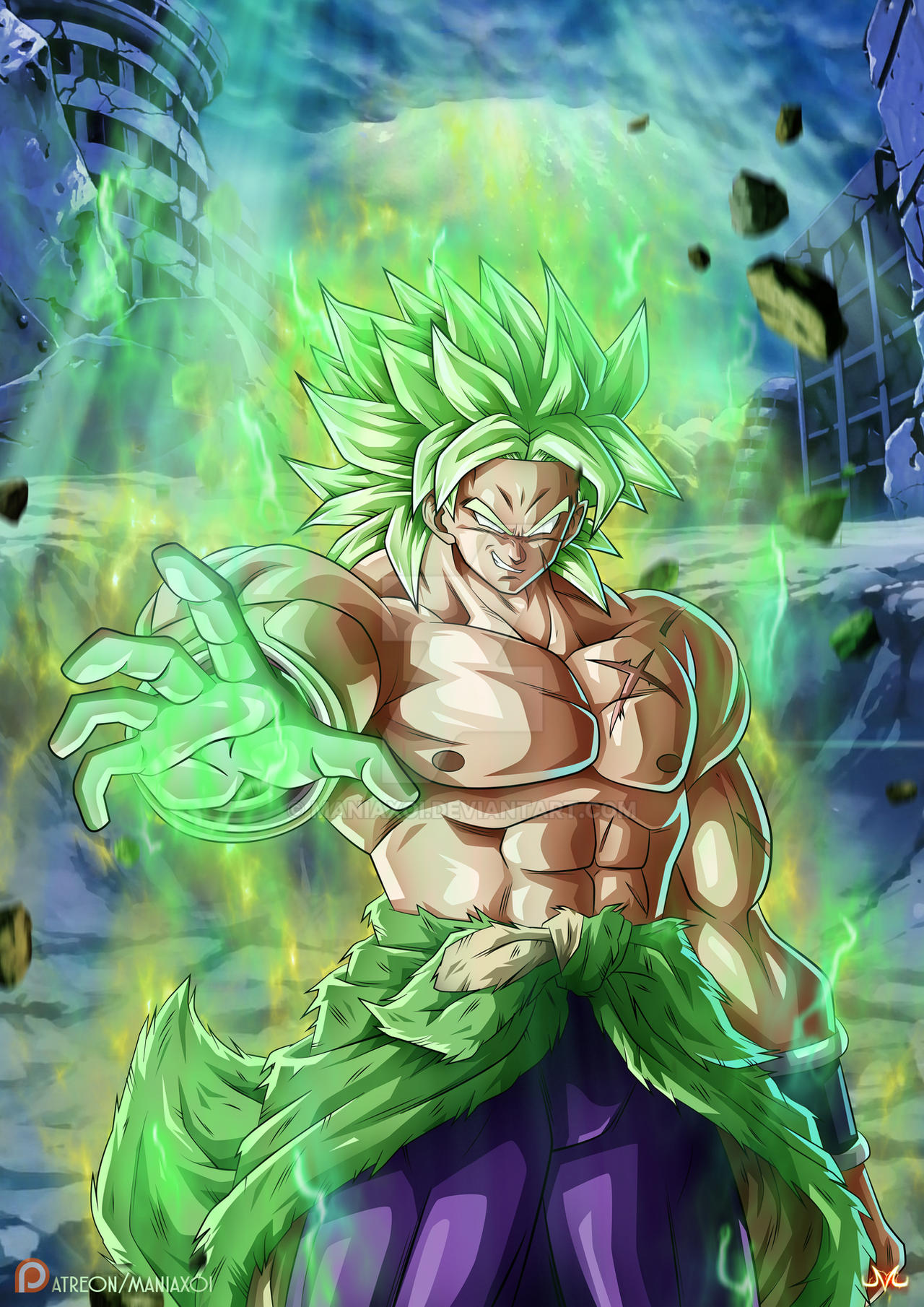 Broly Reboot by Maniaxoi on DeviantArt