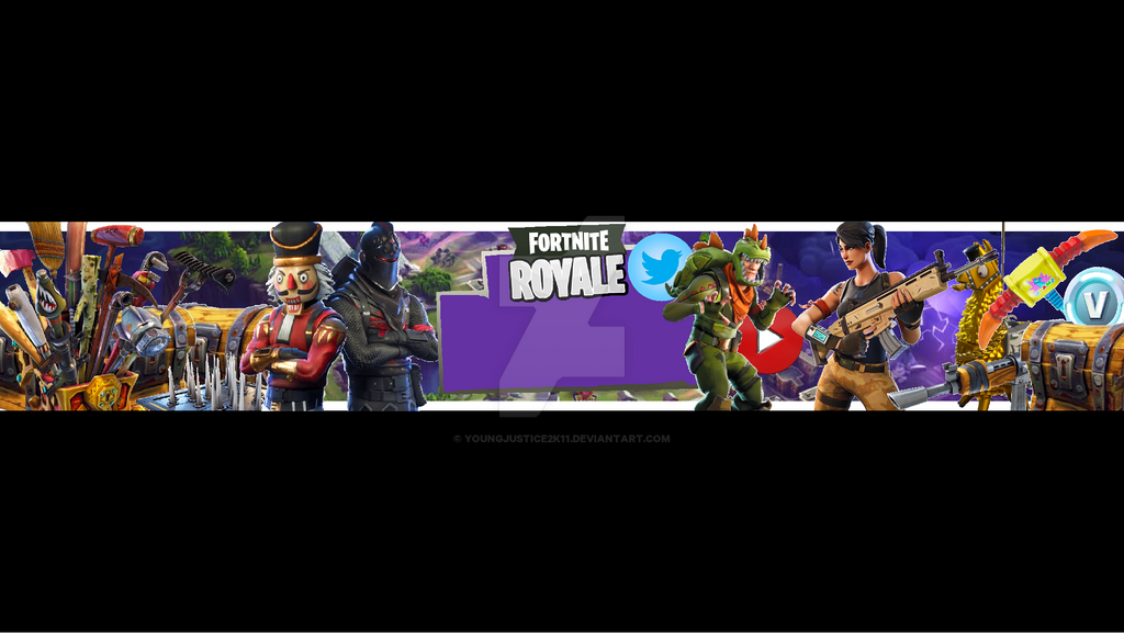 Fortnite Youtube Banner No Text