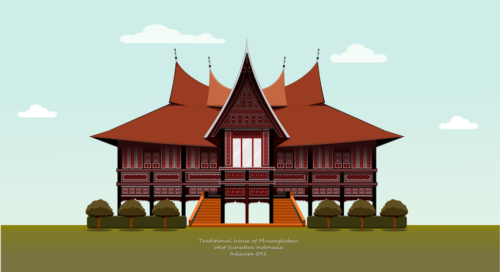 Rumah Gadang Surambi Papek by Ozantliuky on DeviantArt