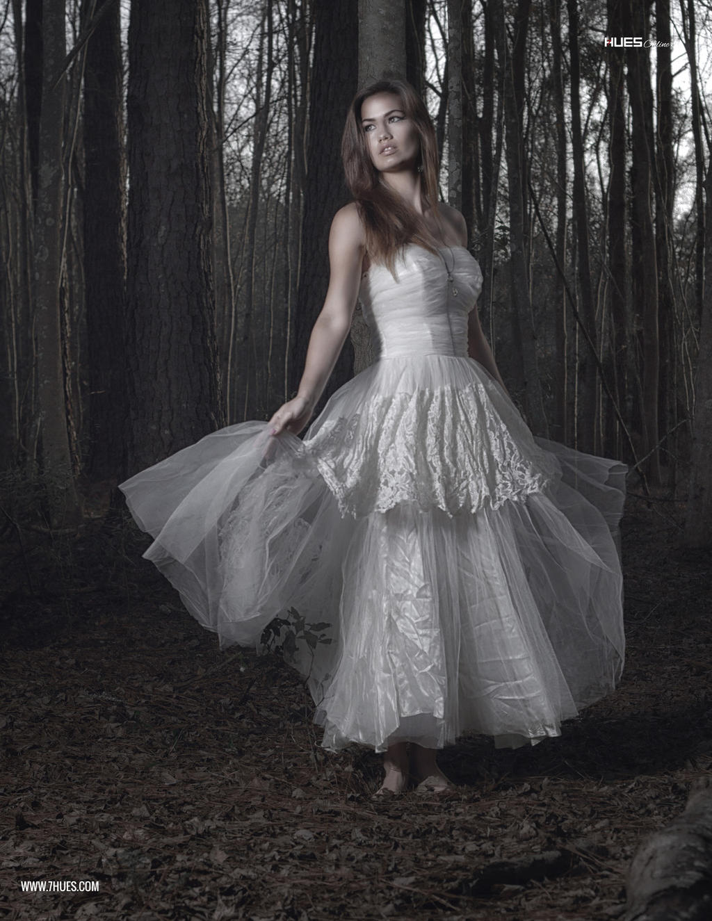 Into the Woods for 7Hues Webitorial by MadSDesignz on DeviantArt