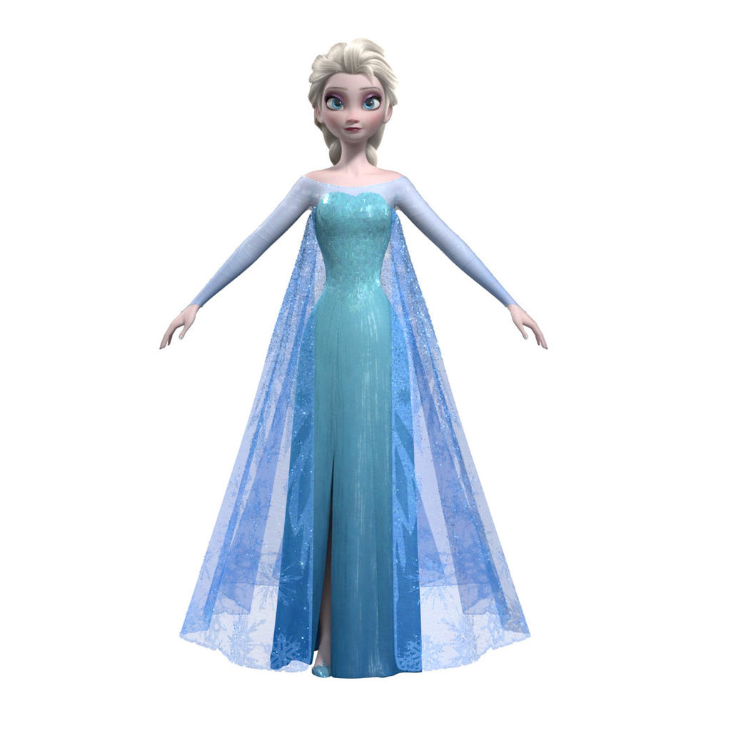 Making Of Disney Elsa  from Frozen  by avcgi360 on DeviantArt