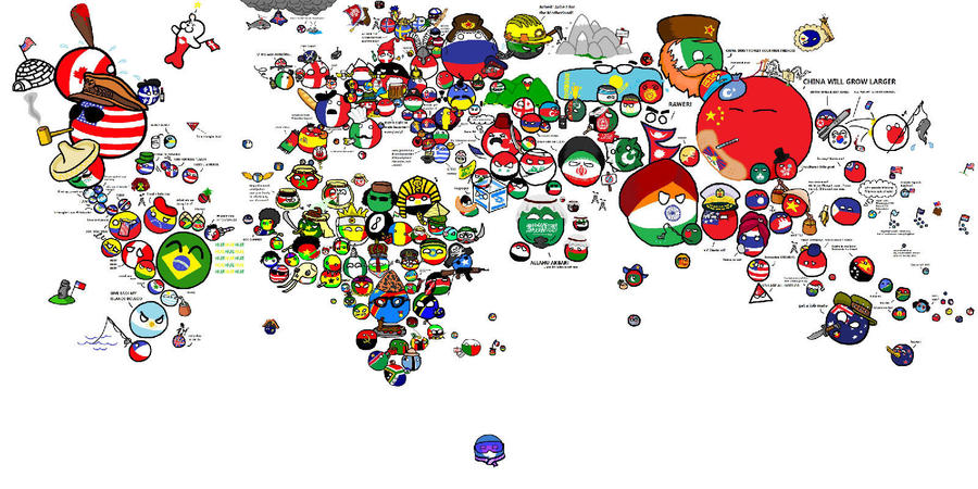 World Flag Map By Deepskyer On Deviantart
