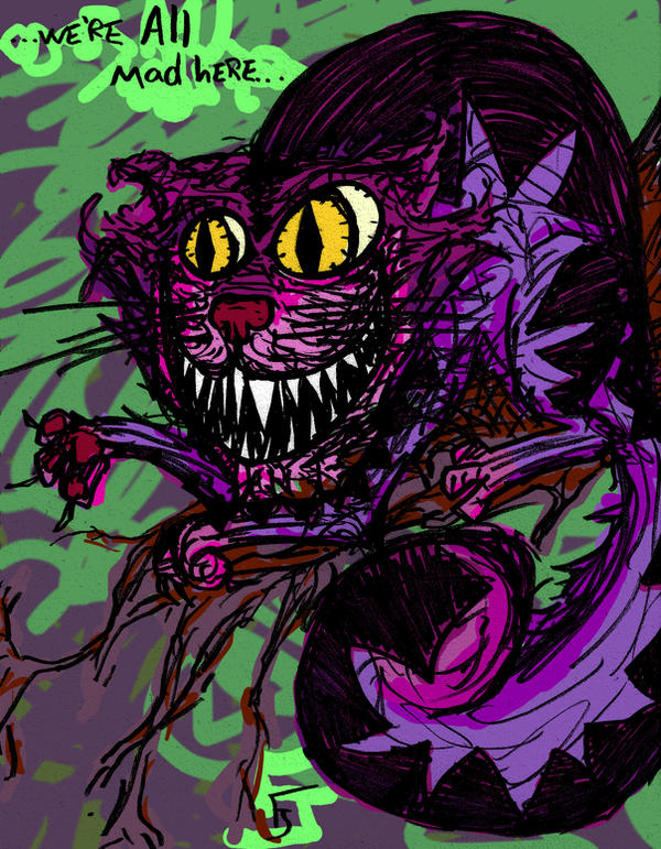 Cheshire Cat colors by FunkyJupiter on DeviantArt