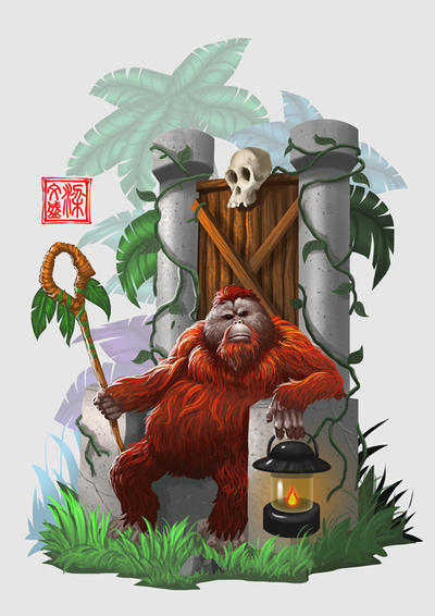 Jungle ruler by Wenart
